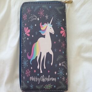 Unicorn Christmas Wallet